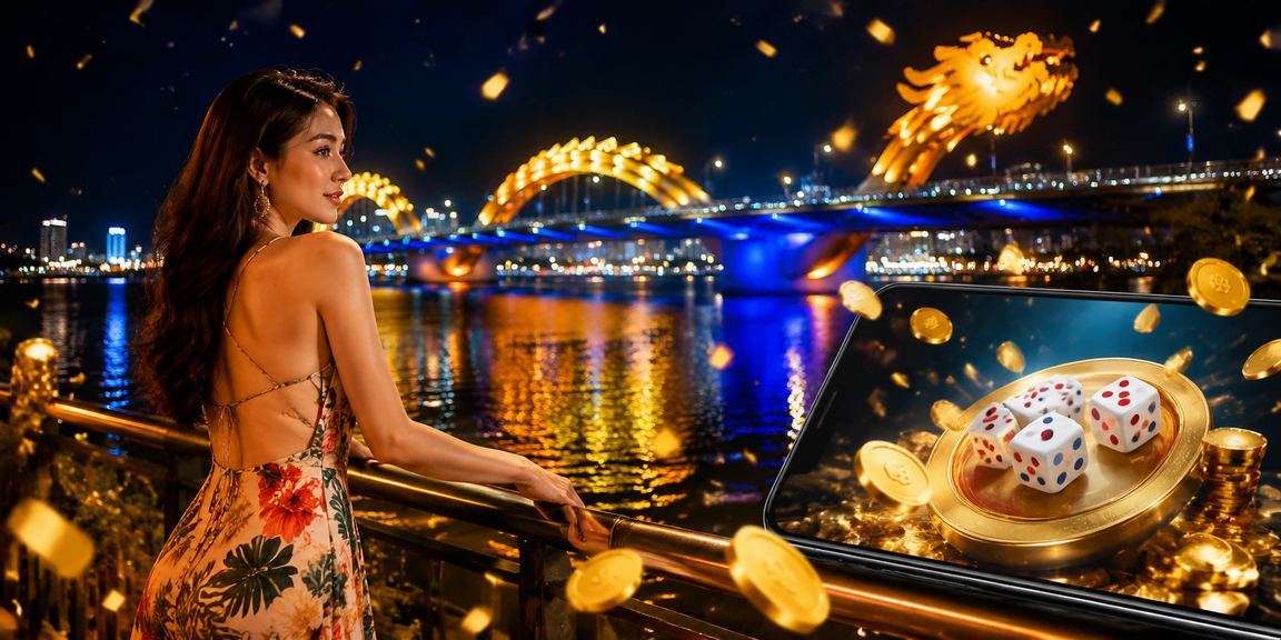 Người chơi tại Đà Nẵng thử vận may với tài xỉu trực tuyến trên điện thoại bên bờ biển