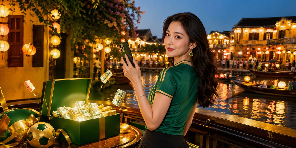 Người dùng tra cứu FAQ trên điện thoại tại Hội An